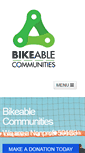 Mobile Screenshot of bikeablecommunities.org
